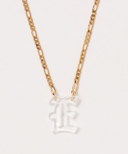 bonjour records（ボンジュールレコーズ）の「OLD ENG.INI/NEC/CLEA（ネックレス・レディース・ブラック系その他2/ブラック系その他3/ホワイト系その他4/ホワイト/チャコールグレー/ブラック/ライトグレー/グレー/ホワイト系その他/ブラック系その他/グレー系その他/ホワイト系その他2/ホワイト系その他3/スミクロ・FREE）」の9枚目の写真