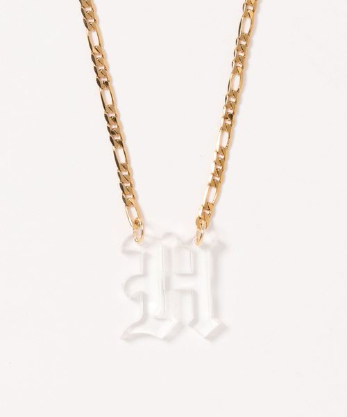 bonjour records（ボンジュールレコーズ）の「OLD ENG.INI/NEC/CLEA（ネックレス・レディース・ブラック系その他2/ブラック系その他3/ホワイト系その他4/ホワイト/チャコールグレー/ブラック/ライトグレー/グレー/ホワイト系その他/ブラック系その他/グレー系その他/ホワイト系その他2/ホワイト系その他3/スミクロ・FREE）」の10枚目の写真