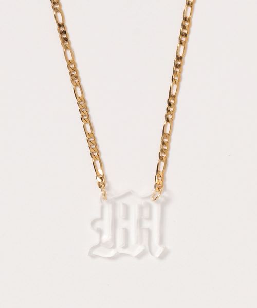 bonjour records（ボンジュールレコーズ）の「OLD ENG.INI/NEC/CLEA（ネックレス・レディース・ブラック系その他2/ブラック系その他3/ホワイト系その他4/ホワイト/チャコールグレー/ブラック/ライトグレー/グレー/ホワイト系その他/ブラック系その他/グレー系その他/ホワイト系その他2/ホワイト系その他3/スミクロ・FREE）」の12枚目の写真