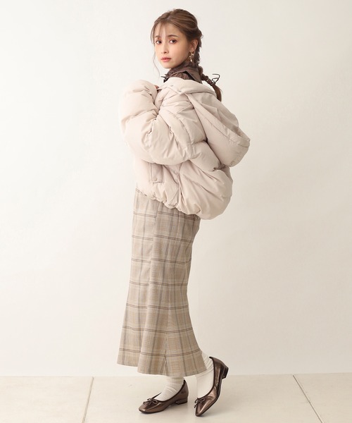 one after another NICE CLAUP（ワンアフターアナザーナイスクラップ）の「プチハイ フリルブラウス（シャツ/ブラウス・レディース・オフホワイト/モカ/ベージュ/ブラウン・FREE）」の21枚目の写真