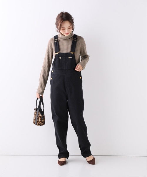 SLOBE IENA(スローブイエナ)の「ウォッシャブルウールハイゲージリブタートルニット◆(ニット/セーター・レディース・ブラック/アイボリー/ベージュ・FREE)」の9枚目の写真