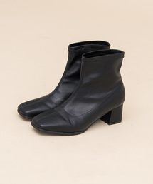 Aunt Marie's | AUNT MARIE'S フェイクレザーショートブーツ(ブーツ)