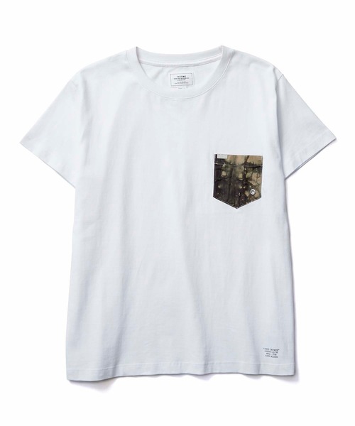 CRIMIE(クライミー)の「WRINKLE TIE DYE POCKET T-SHIRT(Tシャツ/カットソー・メンズ・ブラック/ホワイト・S/M/L/XL/XS/XXL)」の3枚目の写真