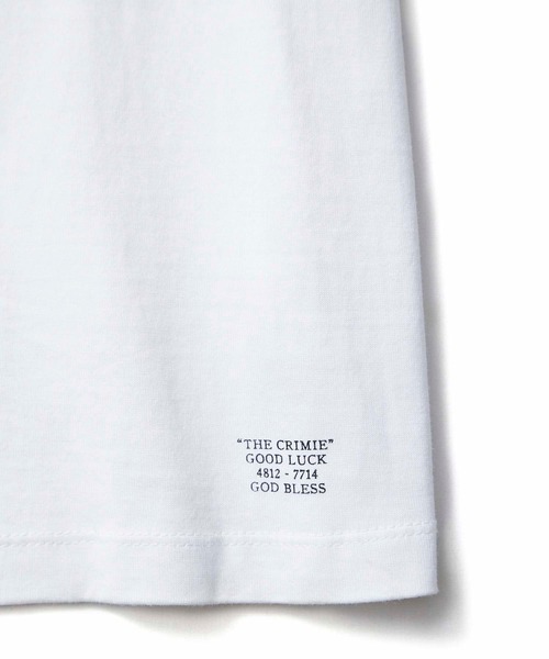 CRIMIE(クライミー)の「WRINKLE TIE DYE POCKET T-SHIRT(Tシャツ/カットソー・メンズ・ブラック/ホワイト・S/M/L/XL/XS/XXL)」の6枚目の写真