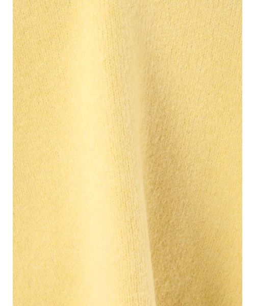 Ungrid（アングリッド）の「Vネックルーズワイドニット（ニット/セーター・レディース・イエロー/アイボリー/ミント・FREE）」の20枚目の写真