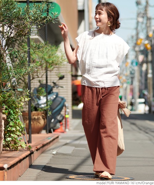 coca(coca)(コカ)の「コットンパンツ(その他パンツ・レディース・ブラック/ベージュ/オレンジ・ONE SIZE)」の22枚目の写真