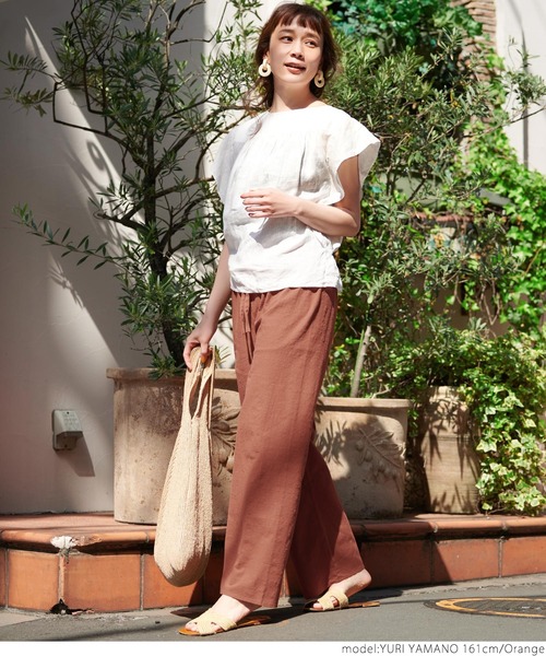 coca(coca)(コカ)の「コットンパンツ(その他パンツ・レディース・ブラック/ベージュ/オレンジ・ONE SIZE)」の21枚目の写真