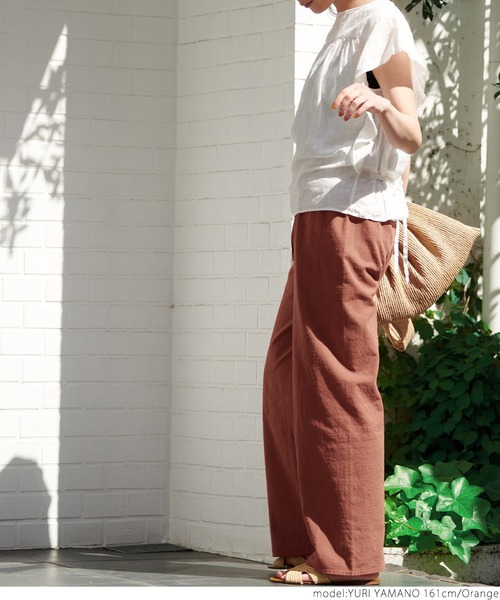 coca(coca)(コカ)の「コットンパンツ(その他パンツ・レディース・ブラック/ベージュ/オレンジ・ONE SIZE)」の19枚目の写真