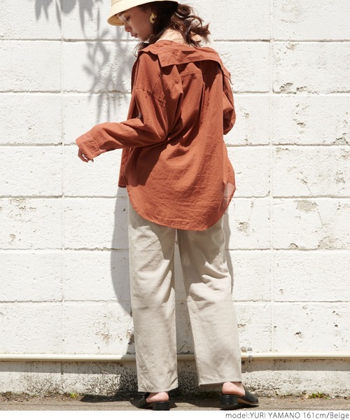coca(coca)(コカ)の「コットンパンツ(その他パンツ・レディース・ブラック/ベージュ/オレンジ・ONE SIZE)」の12枚目の写真