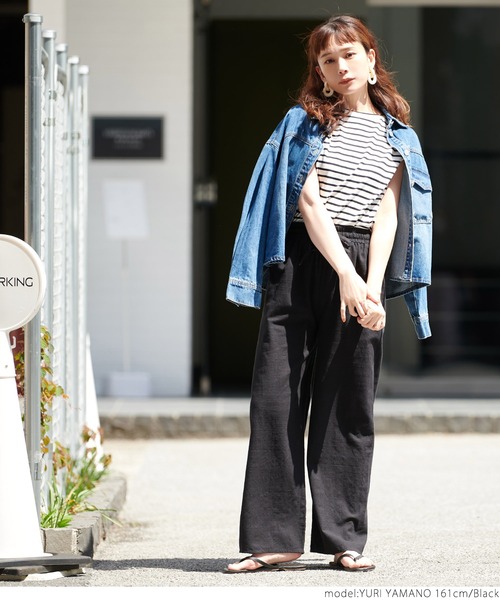 coca(coca)(コカ)の「コットンパンツ(その他パンツ・レディース・ブラック/ベージュ/オレンジ・ONE SIZE)」の9枚目の写真
