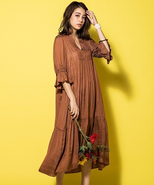 Vicky ビッキー の ペイズリー柄ワンピース ワンピース Wear