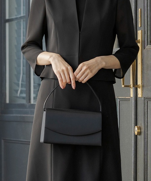 CARETTE(カレット)の「フォーマル 雑貨 3点 セット(ブラックバッグ・手提げ・ネックレス)【喪服用】(ハンドバッグ・レディース・ブラック・ONE SIZE)」の17枚目の写真