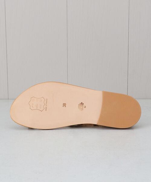 BEAUTY&YOUTH UNITED ARROWS(ビューティーアンドユースユナイテッドアローズ)の「<K Jacques>LOKI LEOPARD MOTIF SANDALS/サンダル. ο(サンダル・レディース・ベージュ・35/38/36/37)」の4枚目の写真