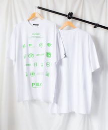 /pledge/ビッグシルエット　グラフィックデザインTシャツ