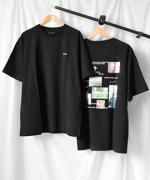 Pledge（プレッジ）の「/pledge/ビッグシルエット　グラフィックデザインTシャツ（Tシャツ/カットソー・レディース・ホワイト系その他/ブラック系その他/ホワイト系その他2/ホワイト系その他3/ホワイト系その他4/ホワイト系その他5/ホワイト系その他6/ブラック系その他2/ブラック系その他3/ブラック系その他4/ブラック系その他5/ブラック系その他6・LARGE/MEDIUM）」の11枚目の写真