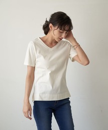 earth music&ecology | Vネックプルオーバー ＊(Tシャツ/カットソー)