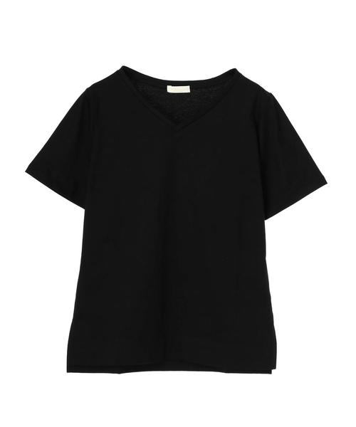 earth music&ecology（アースミュージックアンドエコロジー）の「Vネックプルオーバー ＊（Tシャツ/カットソー・レディース・オフホワイト/その他7/グレイッシュベージュ/ブラック/ダークグリーン/ネイビー・FREE）」の11枚目の写真