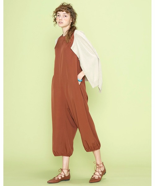 シロップ.(シロップ.)の「モモンガみたい?オールインワン(つなぎ/オールインワン・レディース・ブラウン・SMALL/XX-LARGE/LARGE/X-LARGE/MEDIUM)」の4枚目の写真