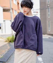 DISCUS | 【DISCUS】フリースクルー/918847 ～メモ～ポケットが可愛い💠(スウェット)