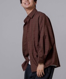 WEGO | WEGO/TRチェックビッグシルエットシャツ(シャツ/ブラウス)