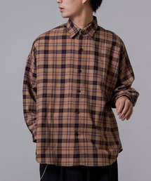 WEGO | WEGO/TRチェックビッグシルエットシャツ(シャツ/ブラウス)