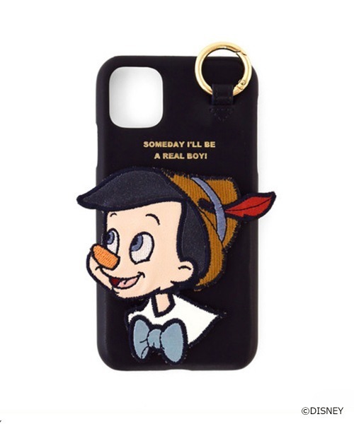 Disney（ディズニー）の「ピノキオ/パッチワークワッペンiPhone