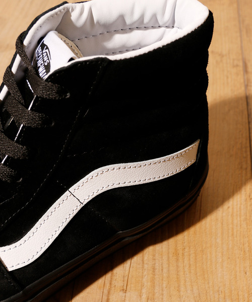 VANS(バンズ)の「VANS ヴァンズ / SK8-HI (PIG SUEDE) BLACK VANS(バンズ)の「VANS ヴァンズ / SK8-HI (PIG SUEDE) BLACK