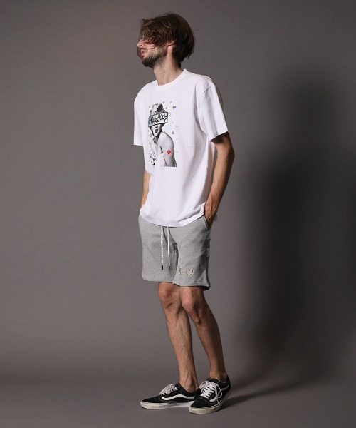 STUD MUFFIN（スタッドマフィン）の「mt6863-5.6OZコットン天竺 WHOAREYOUシークイン S-S  Tシャツ（Tシャツ/カットソー・メンズ・ホワイト/ブラック・4/2/3）」の10枚目の写真