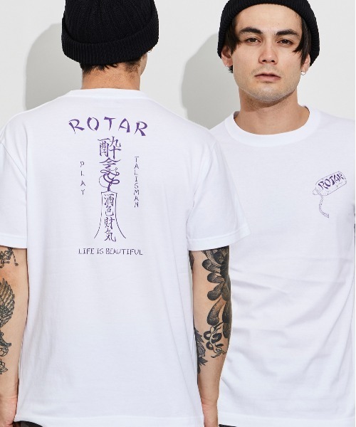 Talisman Tee バックプリント（Tシャツ/カットソー）｜ROTAR（ローター）