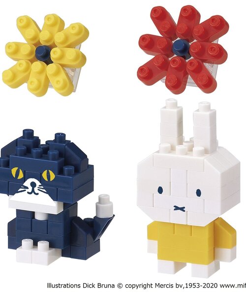 ナノブロック ミッフィー アンド キャット（おもちゃ）｜nano block