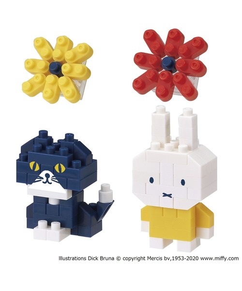 ナノブロック ミッフィー アンド キャット（おもちゃ）｜nano block
