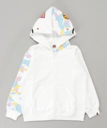 【希少】A Bathing Ape アベイシングエイプ パーカーホワイト A BATHING APE｜ア ベイシング エイプのパーカー（ホワイト/白色