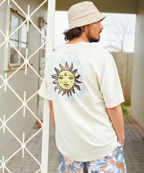 VOLCOM(ボルコム)の「VOLCOM/ボルコム Tシャツ A4312104(Tシャツ/カットソー・メンズ・ブルー/ホワイト・L/M)」の2枚目の写真