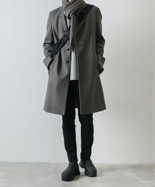 ATTACHMENT（アタッチメント）の「COATED CLOTH FRONT ZIP BOOTS（スニーカー・メンズ・ブラック/ライトグレー・42/41）」の11枚目の写真