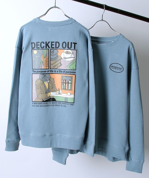 バックプリントレトロイラストクルーネックスウェット トレーナー スウェット Zip Five ジップファイブ のファッション通販 Zozotown