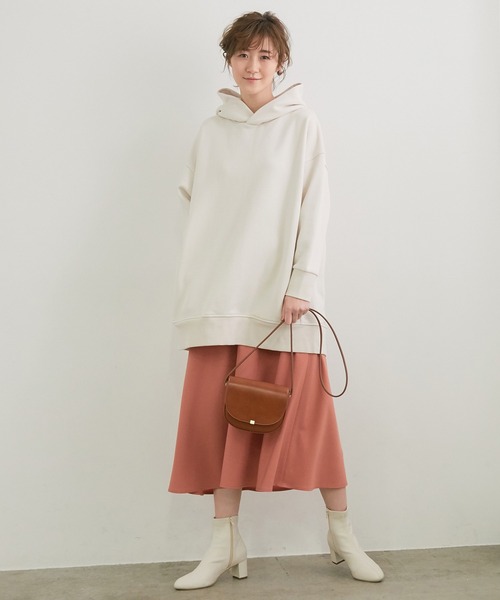 ROPE' PICNIC(ロペピクニック)の「プレミアムフィール ミドル丈スカート(スカート・レディース・ネイビー/グレー系その他/ピンク・36/38/40)」の14枚目の写真