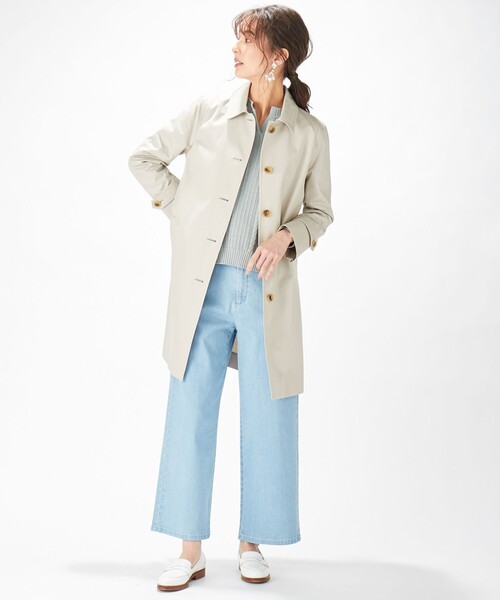 J.PRESS(ジェイプレス)の「【洗える】8.5オンス ストレッチ デニムパンツ(デニムパンツ・レディース・ホワイト系/ネイビー系/サックスブルー系・T15/T17/T13)」の19枚目の写真