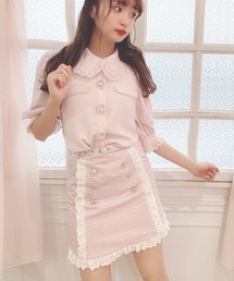 Swankiss - チェック柄シャツ とスカート Swankiss（スワンキス）の「TS gingham frill S/K（スカート