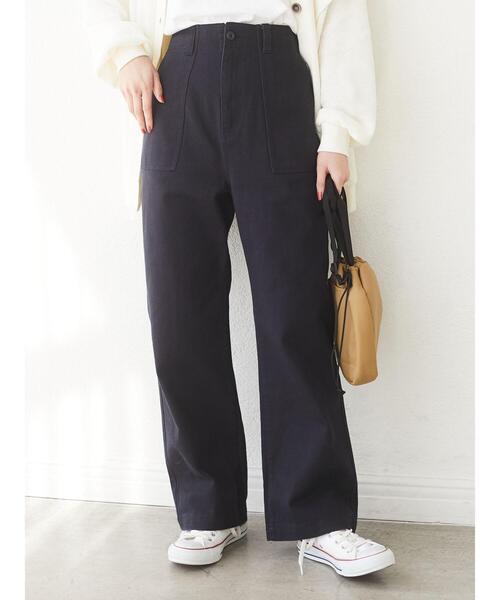 Green Parks(グリーンパークス)の「ベイカーパンツ*(その他パンツ・レディース・アイボリー/ネイビー/ベージュ・FREE)」の6枚目の写真