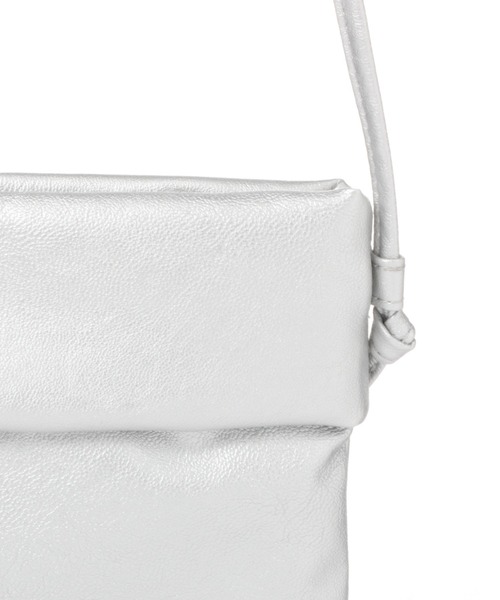 studio CLIP（スタディオクリップ）の「洗える合皮サコッシュショルダー（ショルダーバッグ・レディース・ホワイト/その他1/イエロー・FREE）」の13枚目の写真