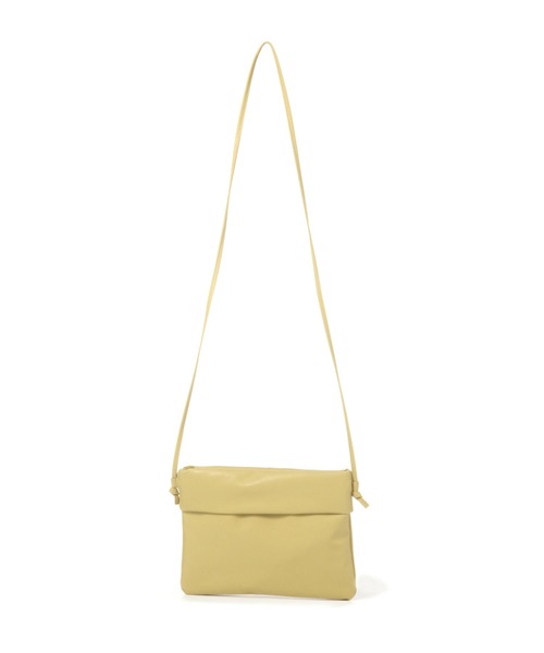 studio CLIP（スタディオクリップ）の「洗える合皮サコッシュショルダー（ショルダーバッグ・レディース・ホワイト/その他1/イエロー・FREE）」の10枚目の写真