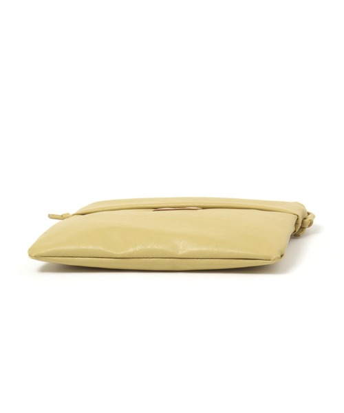 studio CLIP（スタディオクリップ）の「洗える合皮サコッシュショルダー（ショルダーバッグ・レディース・ホワイト/その他1/イエロー・FREE）」の4枚目の写真