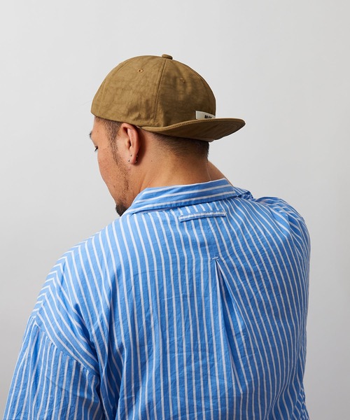 ANCHOR（アンカー）の「CELEB ナイロンアンパイアキャップ / 撥水（キャップ・メンズ・ブラック/ベージュ/カーキ/オレンジ・FREE）」の5枚目の写真