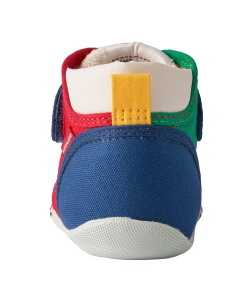 MIKI HOUSE（ミキハウス）の「mロゴファーストベビーシューズ（ベビーシューズ/ベビーソックス・キッズ・レッド/インディゴブルー/マルチ/ホワイト・11.5/13cm/12cm/13.5/12.5）」の18枚目の写真