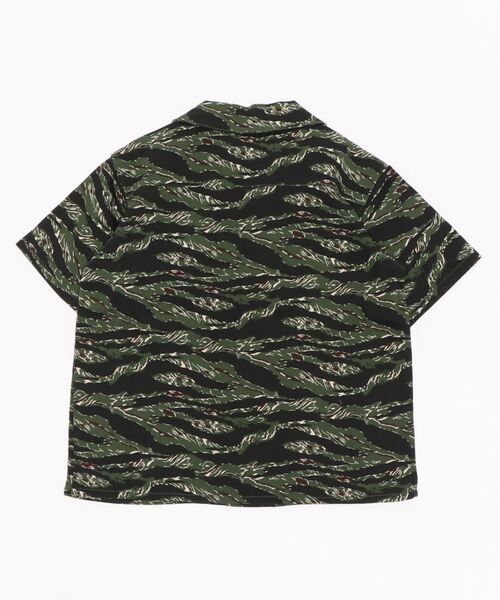 RAD CUSTOM（ラッドカスタム）の「RAD CUSTOM/サファリシャツ 無地 ＆ 迷彩（シャツ/ブラウス・キッズ・グリーン系その他/ベージュ・130/150/140/120/160）」の3枚目の写真