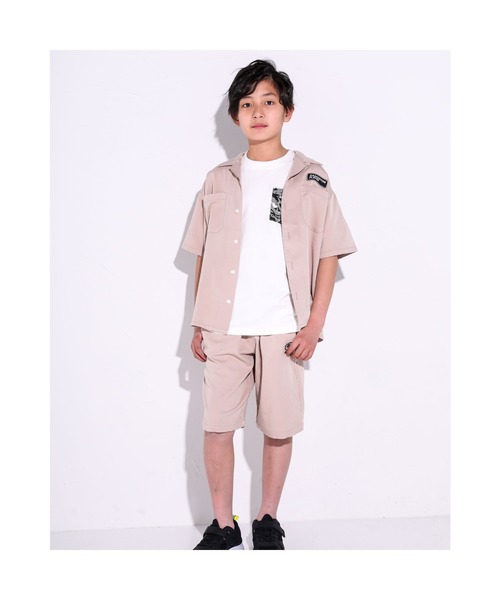 RAD CUSTOM（ラッドカスタム）の「RAD CUSTOM/サファリシャツ 無地 ＆ 迷彩（シャツ/ブラウス・キッズ・グリーン系その他/ベージュ・130/150/140/120/160）」の20枚目の写真