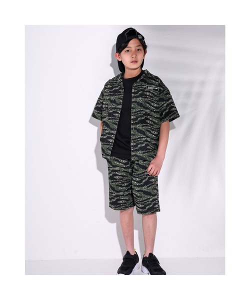 RAD CUSTOM（ラッドカスタム）の「RAD CUSTOM/サファリシャツ 無地 ＆ 迷彩（シャツ/ブラウス・キッズ・グリーン系その他/ベージュ・130/150/140/120/160）」の5枚目の写真