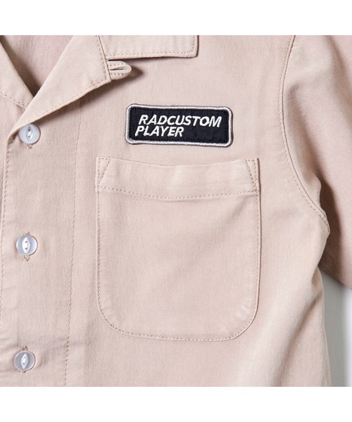 RAD CUSTOM（ラッドカスタム）の「RAD CUSTOM/サファリシャツ 無地 ＆ 迷彩（シャツ/ブラウス・キッズ・グリーン系その他/ベージュ・130/150/140/120/160）」の11枚目の写真