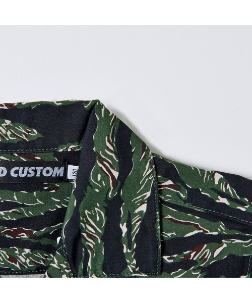 RAD CUSTOM（ラッドカスタム）の「RAD CUSTOM/サファリシャツ 無地 ＆ 迷彩（シャツ/ブラウス・キッズ・グリーン系その他/ベージュ・130/150/140/120/160）」の15枚目の写真