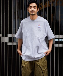FREAK'S STORE | HEAVY WEIGHT CREW POCKET TEE/ヘビーウェイト クルーネック ポケット Tシャツ/ヘビーオンス/ビックシルエット(Tシャツ/カットソー)